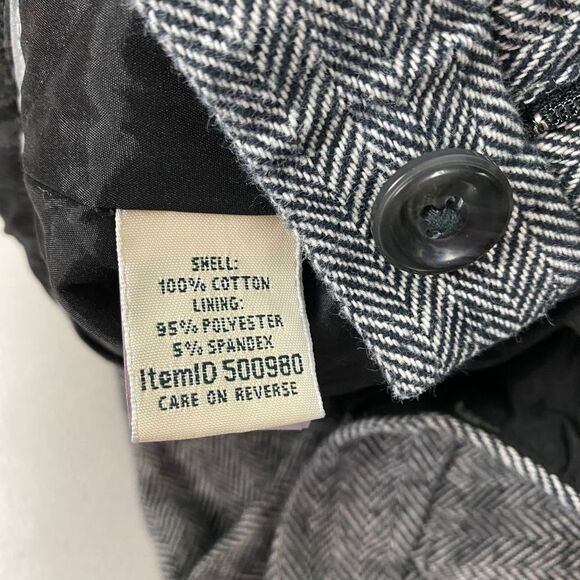 L.L. Bean Weekend Mid-Length Herringbone Skirt size 6P - Picture 9 of 10